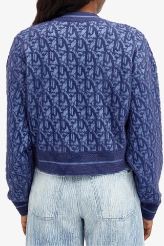 Pull en laine vierge - Bleu marine