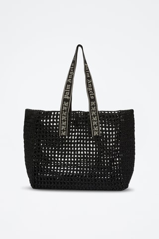 Cabas en cuir - Noir