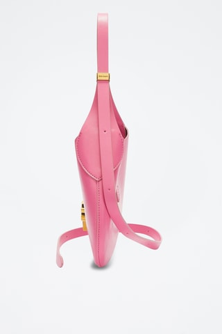 Sac bandoulière en cuir - Rose