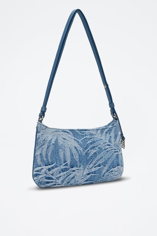 Sac bandoulière en jean - Bleu