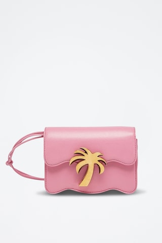 Sac bandoulière en cuir - Rose