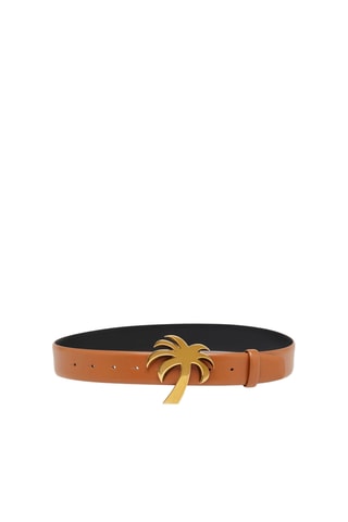 Ceinture en cuir - Camel