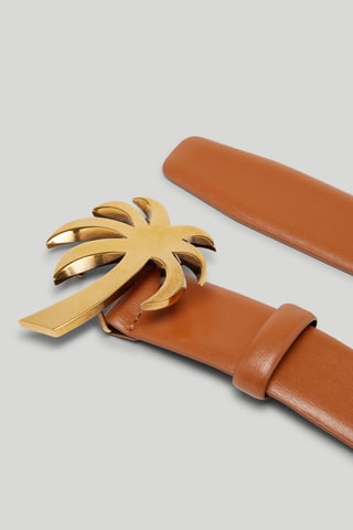 Ceinture en cuir - Camel