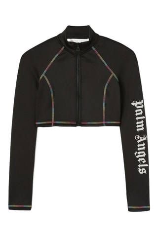 Crop-top de surf - Noir et blanc