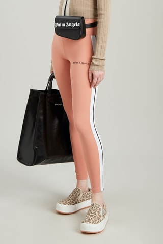 Legging taille haute - Mauve et noir