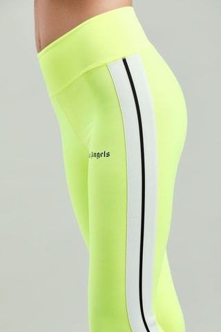 Legging taille haute - Vert fluo et noir