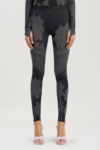 Legging de ski taille haute - Noir