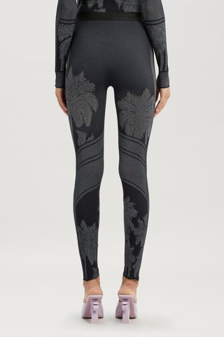Legging de ski taille haute - Noir