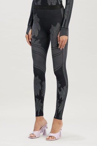 Legging de ski taille haute - Noir
