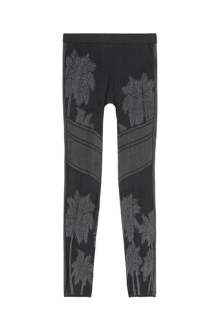 Legging de ski taille haute - Noir