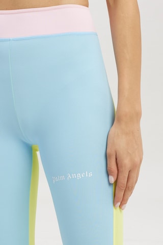 Legging d’entrainement taille haute - Ciel et rose poudré