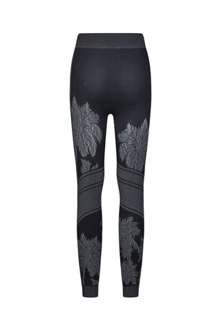Legging de ski taille haute - Noir et blanc