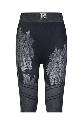 Legging de ski taille haute - Noir et blanc