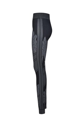 Legging de ski taille haute - Noir et blanc
