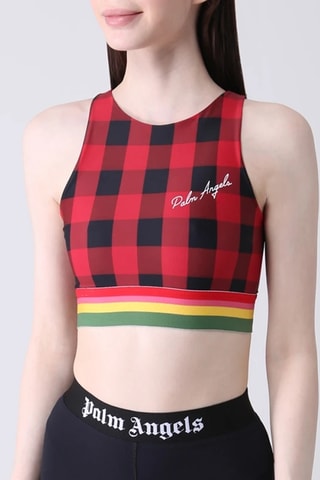 Crop top d’entrainement - Rouge