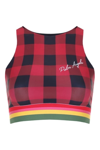 Crop top d’entrainement - Rouge