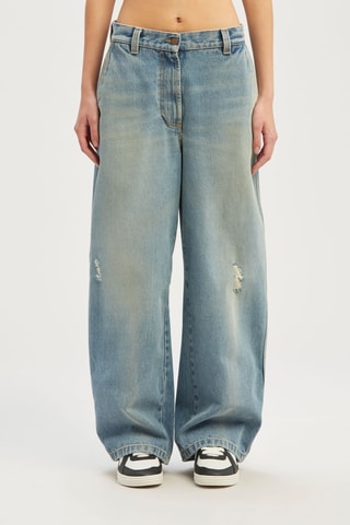 Jean wide legs - Bleu