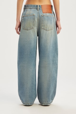 Jean wide legs - Bleu