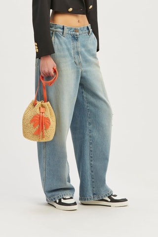 Jean wide legs - Bleu