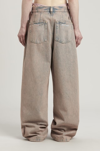 Jean wide legs - Rose