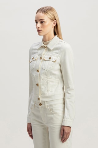 Veste en jean - Ecru