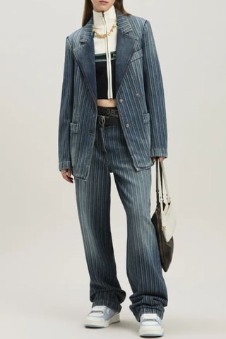 Veste en jean - Bleu