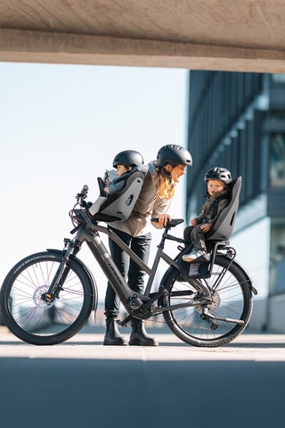 Silla portabebés para bicicleta - De 9 meses a 6 años - 22 kg