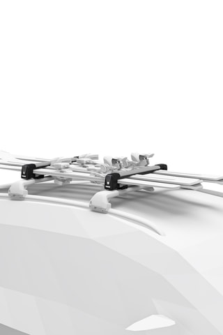 Porta-esqui em barras de teto