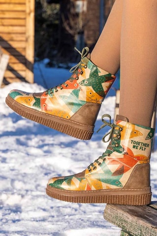Botines Together We Fly  - Multicolor