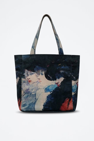 Bolso shopper de piel vegana Ladies  - Multicolor