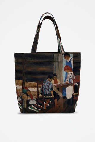 Tote Bag Family Time  - Multicolor