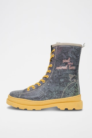 Botines Soul Full of Animal Love  - Multicolor