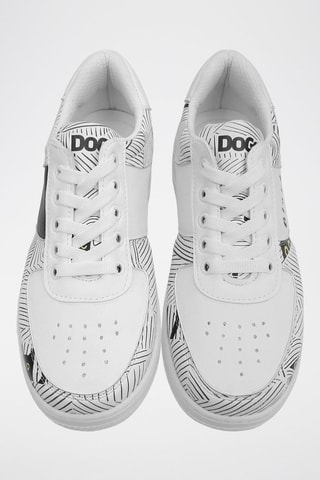 Zapatillas de piel vegana Black Cats Only  - Multicolor