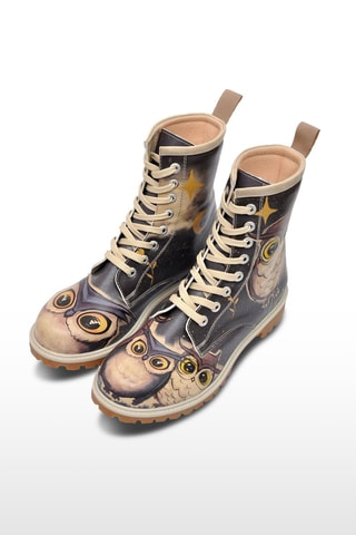 Botines Owls Family  - Multicolor