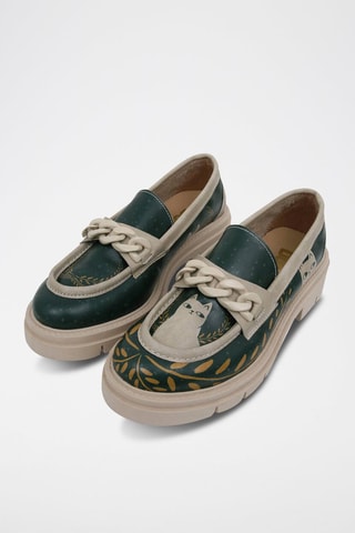 Mocasines de piel vegana I Do What I Want  - Multicolor