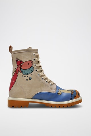 Botines Familia Picapiedra  - Multicolor