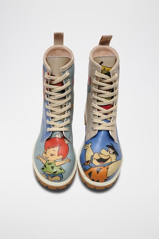 Botines Familia Picapiedra  - Multicolor