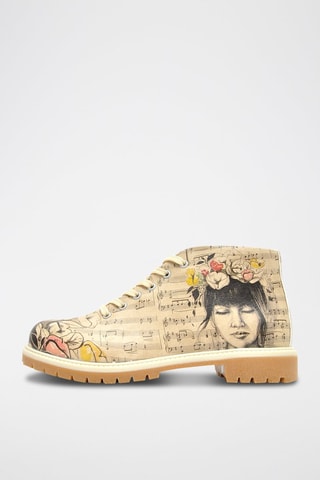 Botines Music on world off  - Multicolor