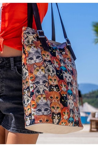 Bolso shopper Cats Audience  - Multicolor