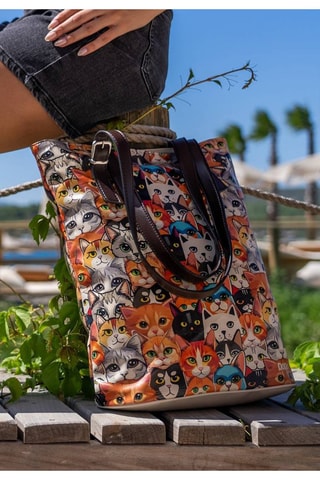 Bolso shopper Cats Audience  - Multicolor