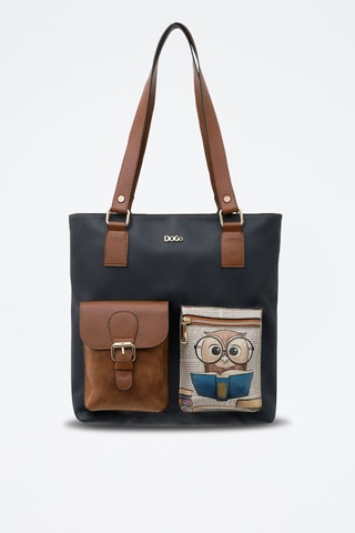 Bolso shopper The Wise Owl  - Multicolor