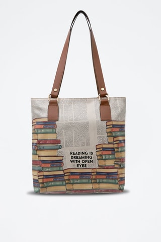 Bolso shopper The Wise Owl  - Multicolor