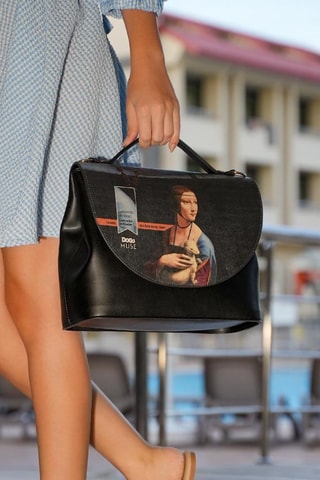 Bolso Leonardo da Vinci Lady with an Ermine - Multicolor