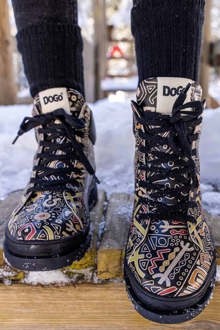 Botines Good Fortune Black  - Multicolor