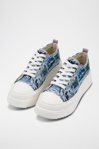 Tenis con plataforma Freya - Multicolor