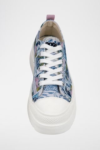 Tenis con plataforma Freya - Multicolor