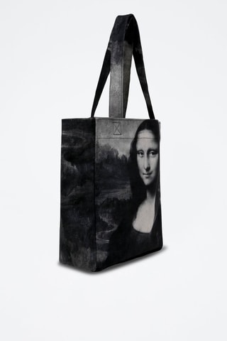 Bolso shopper de piel vegana Mona Lisa BW  - Multicolor