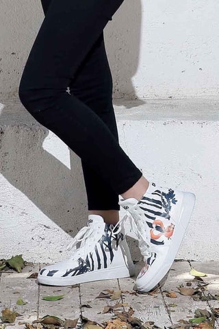 Zapatillas altas Cuddling Season  - Multicolor