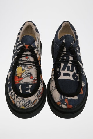 Derbies de piel vegana Supper  - Multicolor