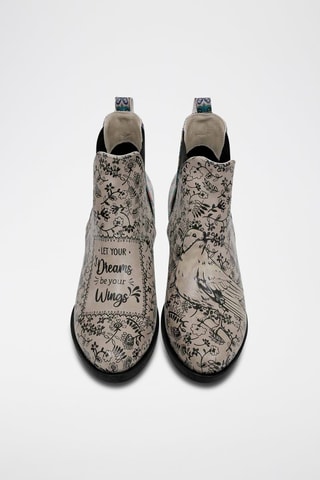 Botines Chelsea de tacón Let Your Dreams Be Your Wings  - Multicolor